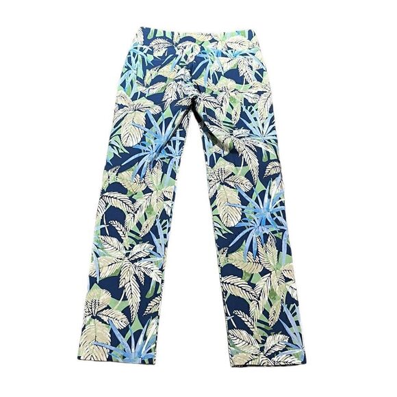 J.McLaughlin Women’s Pull On Tropical Print Pants, Size 0 - Picture 2 of 7